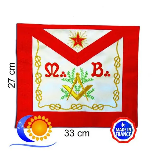 REAA Tablier de maître tradition Petit modèle 32X27 cm ( L&S)
