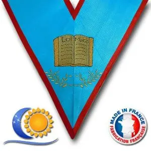 REAA Sautoir brodé fonction officier orateur fabrication France