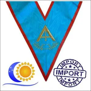 REAA Sautoir brodé fonction 1er surveillant Import