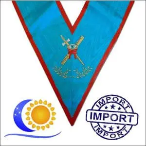 REAA Sautoir brodé fonction expert Import