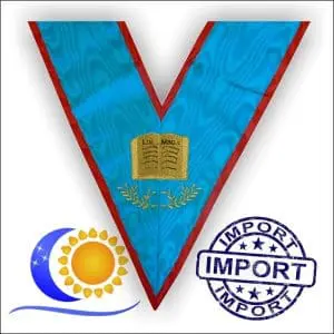 REAA Sautoir brodé fonction officier orateur Import