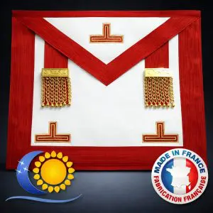 REAA Tablier de VM peau, taus et pendrilles – fabrication France (L&S)