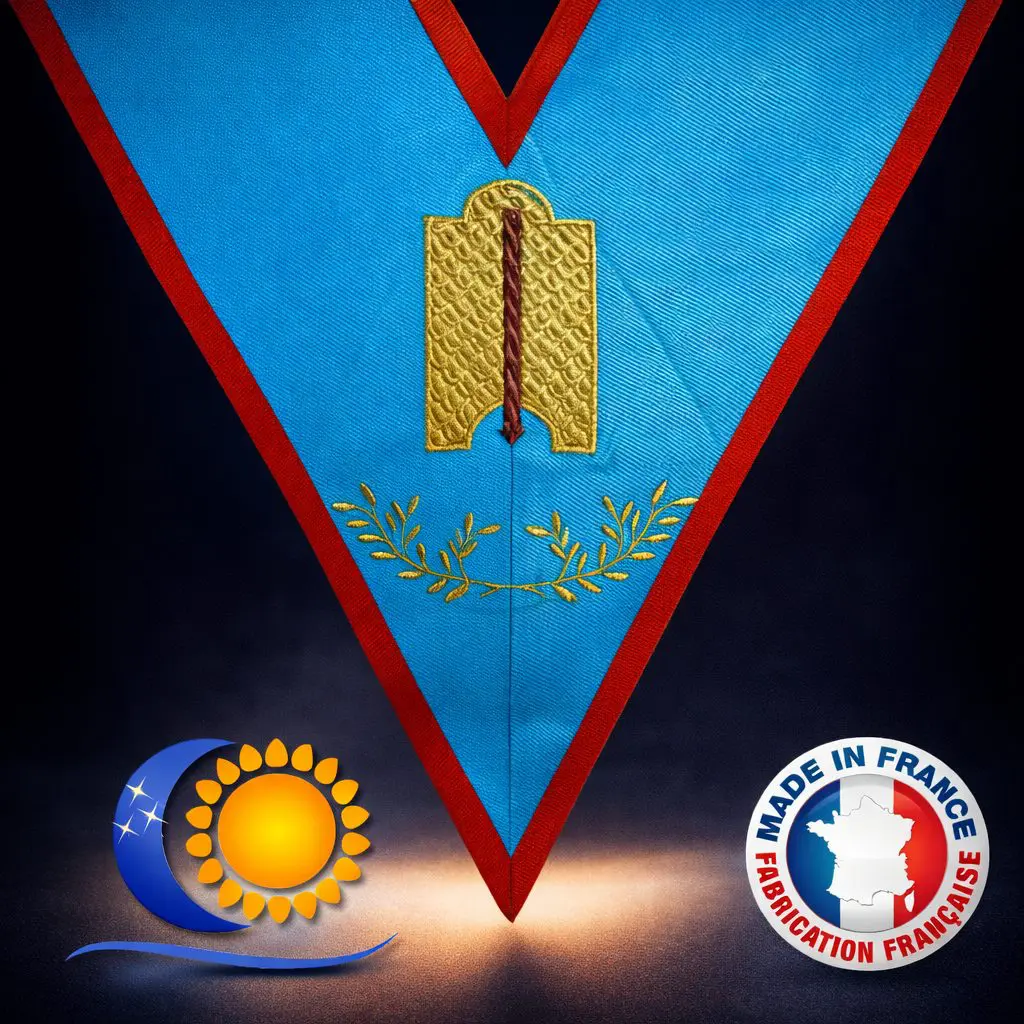 REAA Sautoir brodé fonction second surveillant – Fabrication française L&S