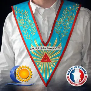 REAA Sautoir VM ou PM Personnalisé bandeau Loge – Fabrication française L&S