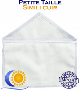 Tablier apprenti/compagnon petit modèle simili 33X33 cm