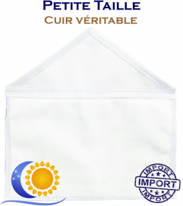 Tablier apprenti/compagnon peau petit modele ( G.O, G.L, DH…)