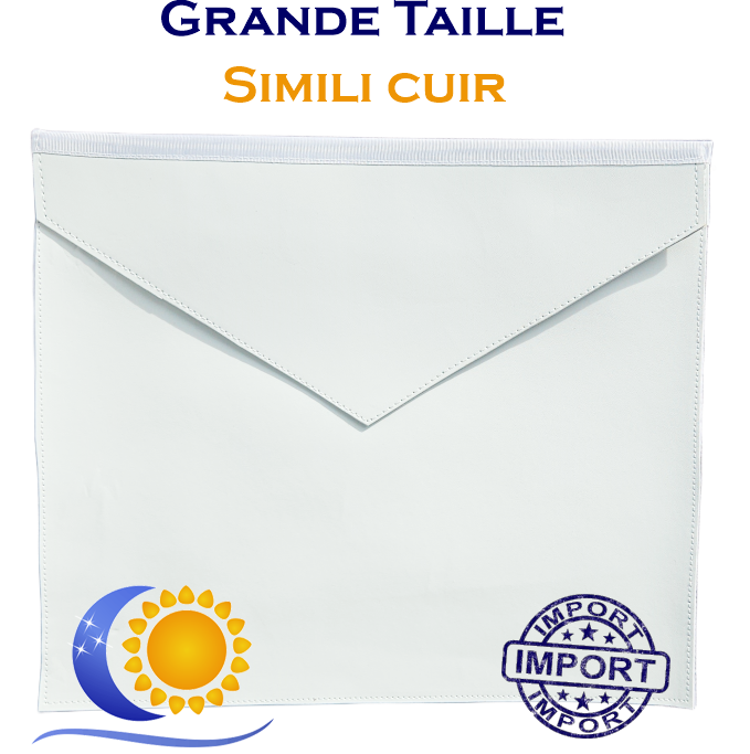 Tablier apprenti/compagnon Simili Grande taille