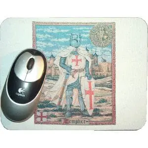 Tapis de souris Chevalier Templier