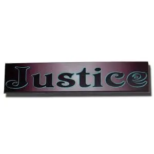 Panneau Bois pour loge Justice