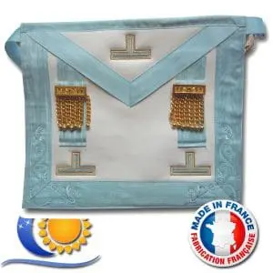 Tablier de VM/EM 3 taus pendrilles ruban décoré L&S RER