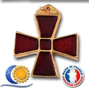 Bijou Croix templière pectorale