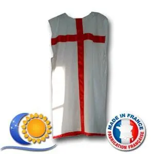 Chlamyde EN sans manches grande croix