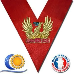 Sautoir ou camail de préfet ou dignitaire ordre intérieur