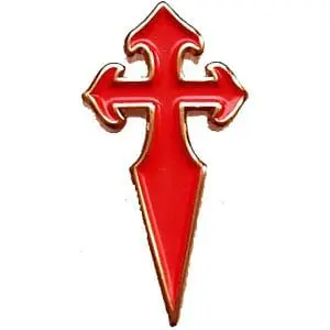 Pins croix de St Jacques de compostelle