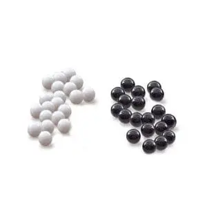 Billes 20 noires / 20 blanches