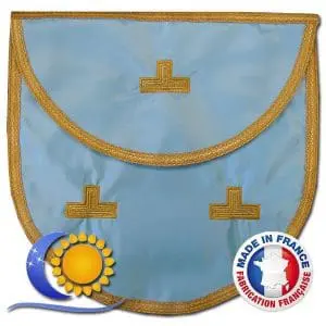 Tablier de Maître de loge bleue SOT - Fabrication française