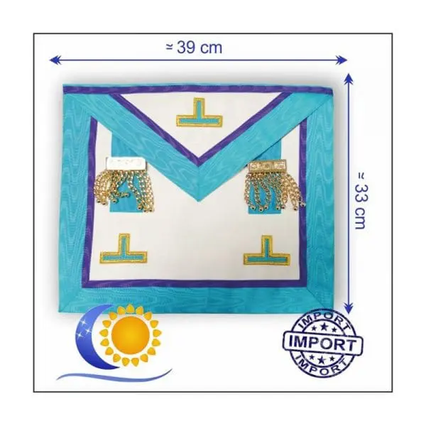 Tablier Vénérable maître pendrilles simili Memphis Misraim Import