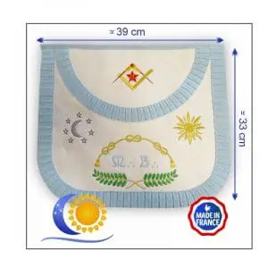 RFT Tablier de maître peau fabrication française L&S