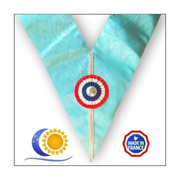 Emulation Sautoir Officier bleu anglais Fabrication France