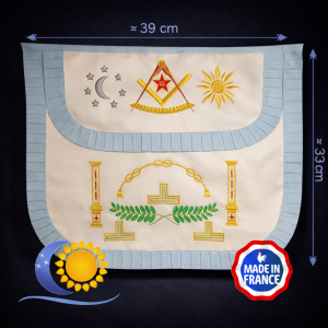 RFT Tablier de VM/PM en satin fabrication française L&S