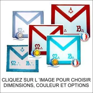 Tablier MB peau fabrication France