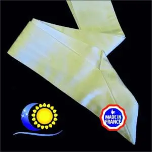 Cordon Martiniste blanc uni O.M. – fabrication française L&S