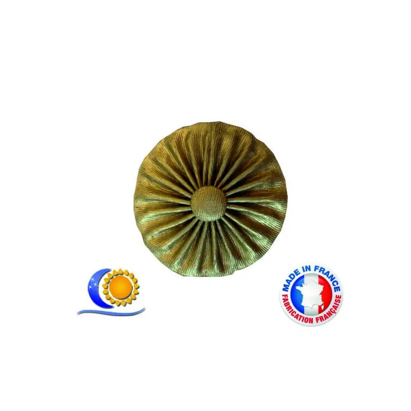 Rosette dorée