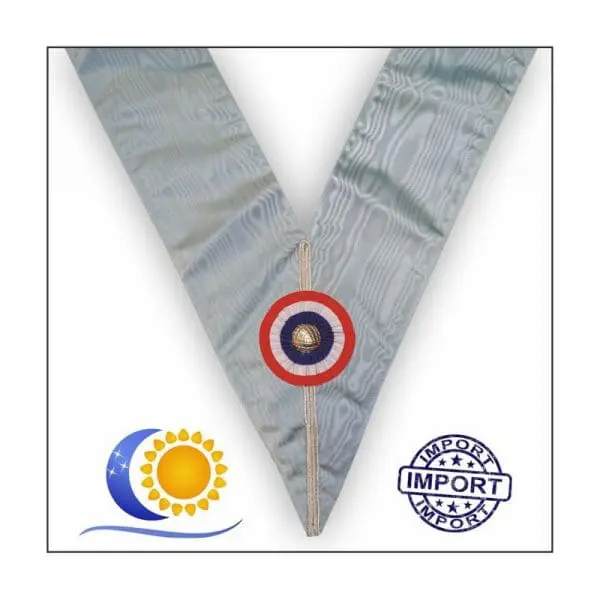 Sautoir Officier Emulation (bleu francais) import