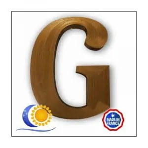 Lettre G à suspendre