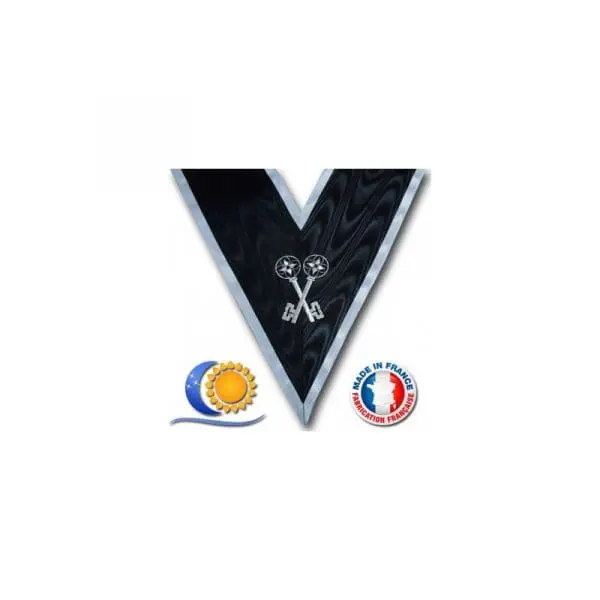 REAA Ensemble de 9 sautoirs officiers 30e degré