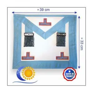 Emulation Tablier de VM/PM (peau) bleu Francais fab. France