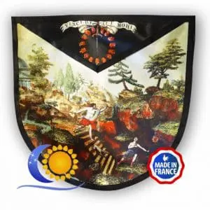 Tablier XIXe 1er Ordre Chapitre Francais