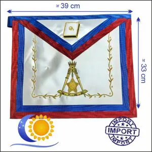 REAA 14e degré Tablier modèle DH Import