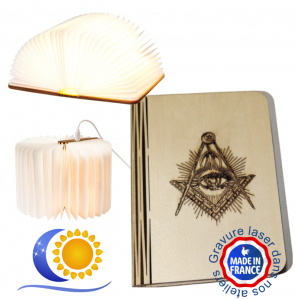 Petite Lampe de table Maçonnique